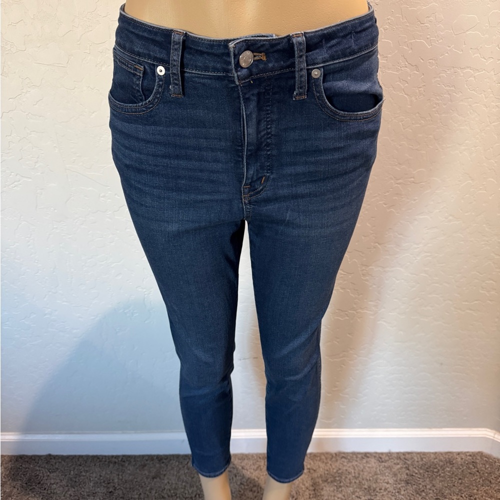 Madewell curvy high rise skinny jeans sz 28P